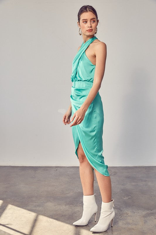 Dance the night away wrap dress