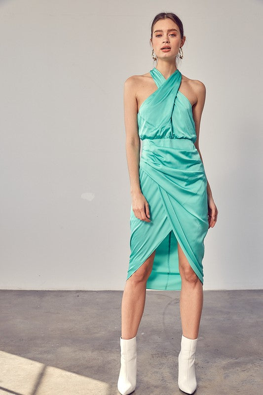 Dance the night away wrap dress