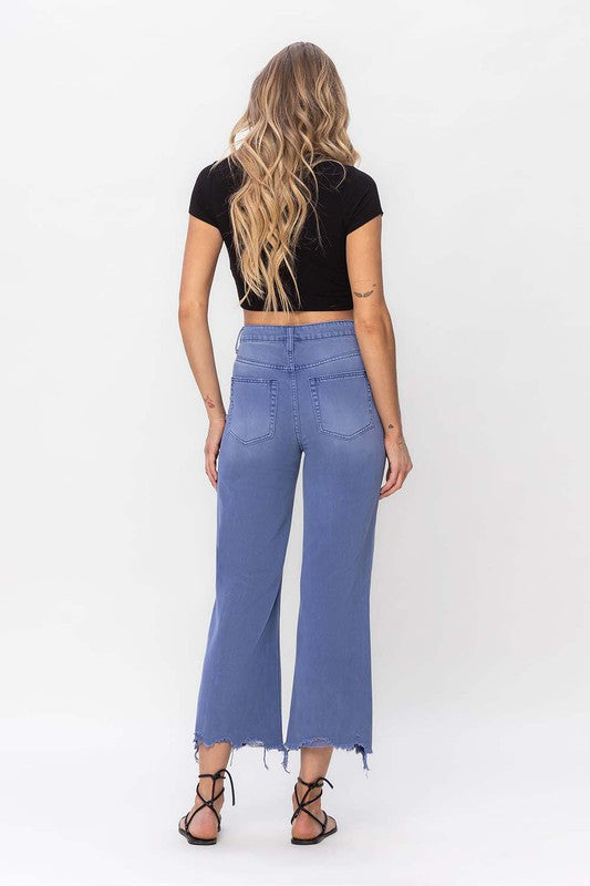 Vintage Crop Flare Jeans