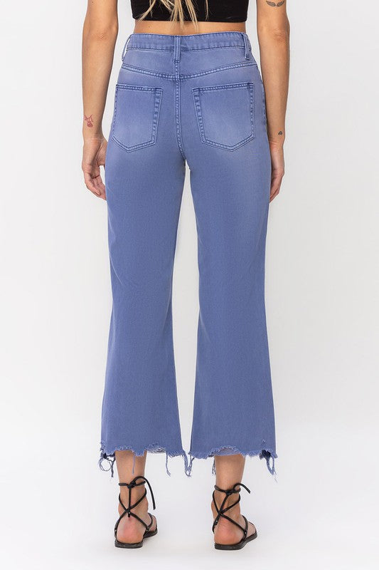 Vintage Crop Flare Jeans