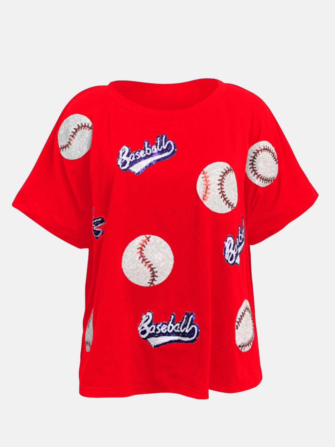 Preorder Baseball Round Neck Half Sleeve T-Shirt