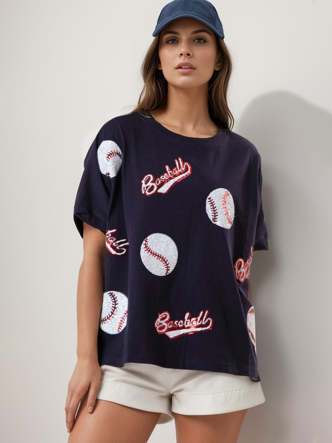 Preorder Baseball Round Neck Half Sleeve T-Shirt