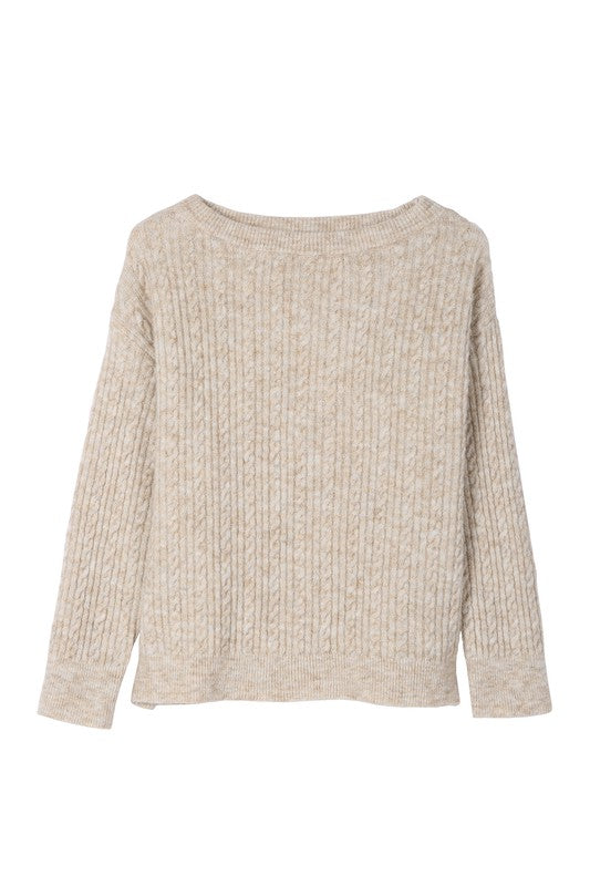 Reagan Oversize cable sweater