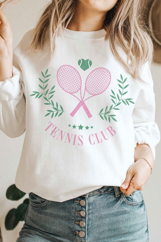 TENNIS CLUB Graphic Sweatshirt