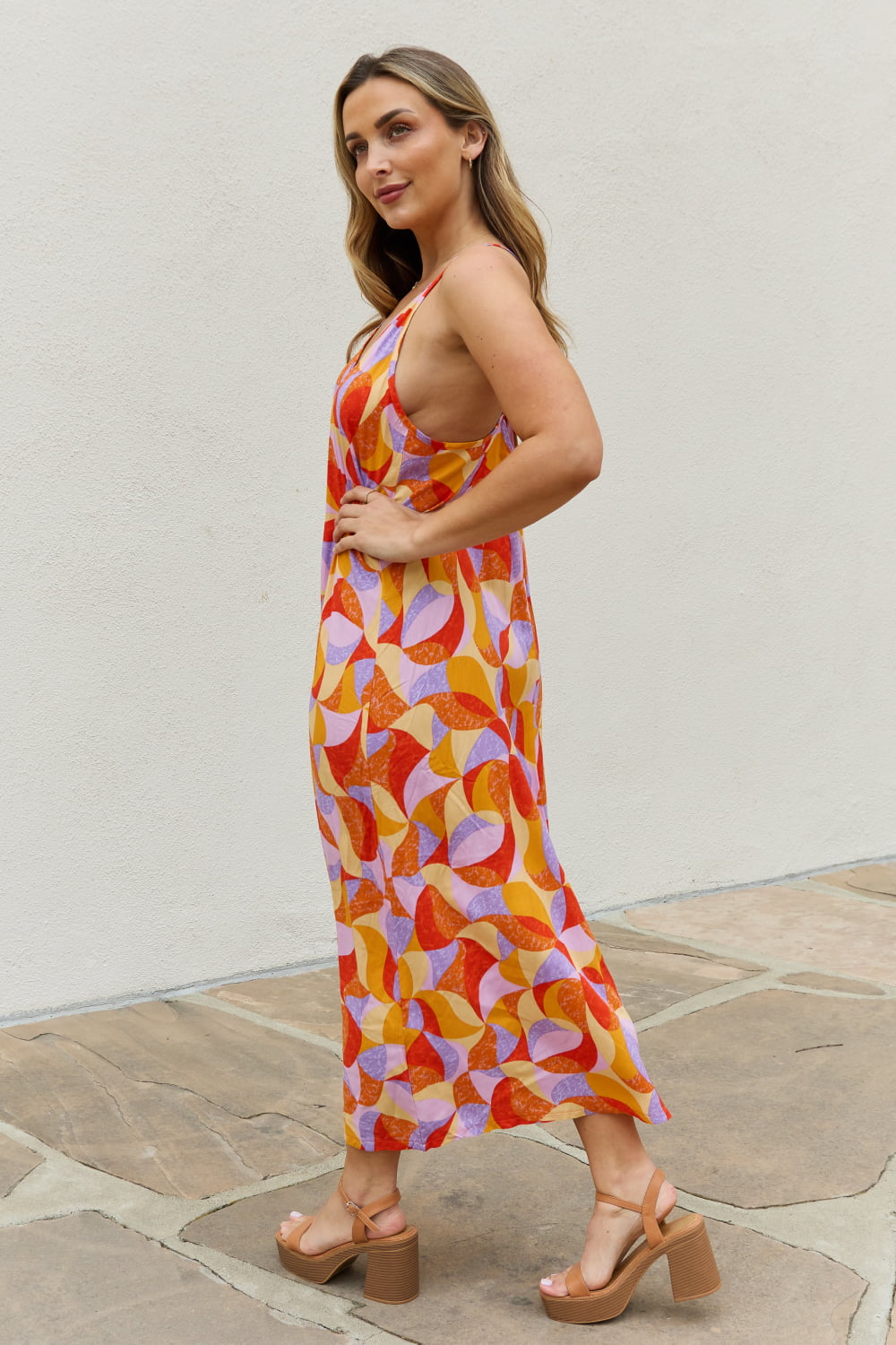 Lets Take a Swirl Maxi dress