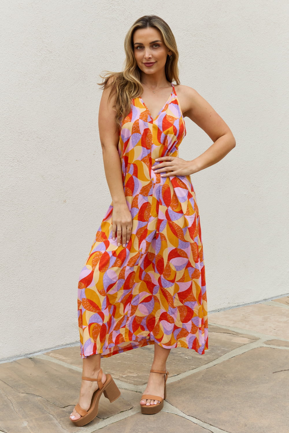 Lets Take a Swirl Maxi dress