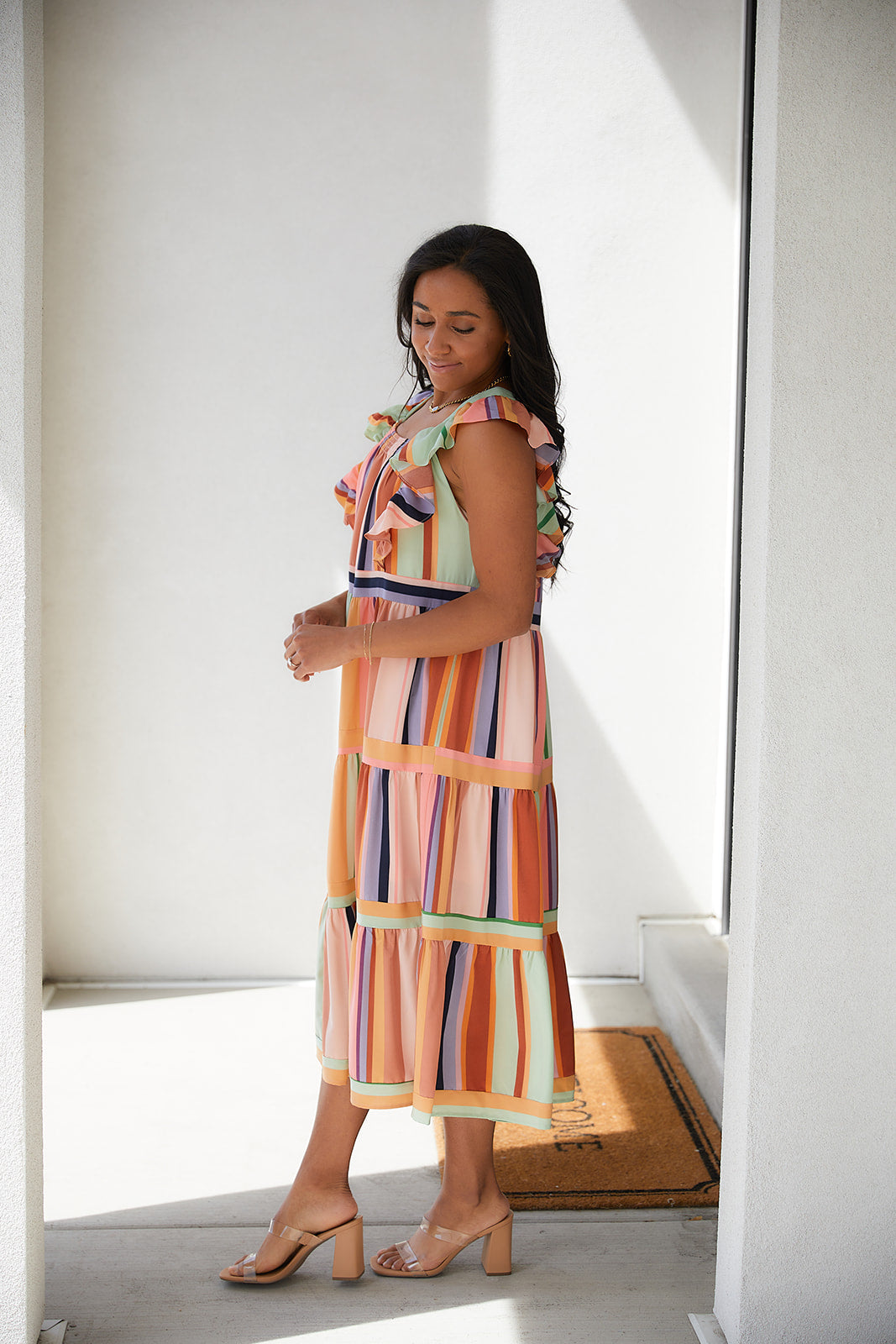 Painted Palette Midi Dress