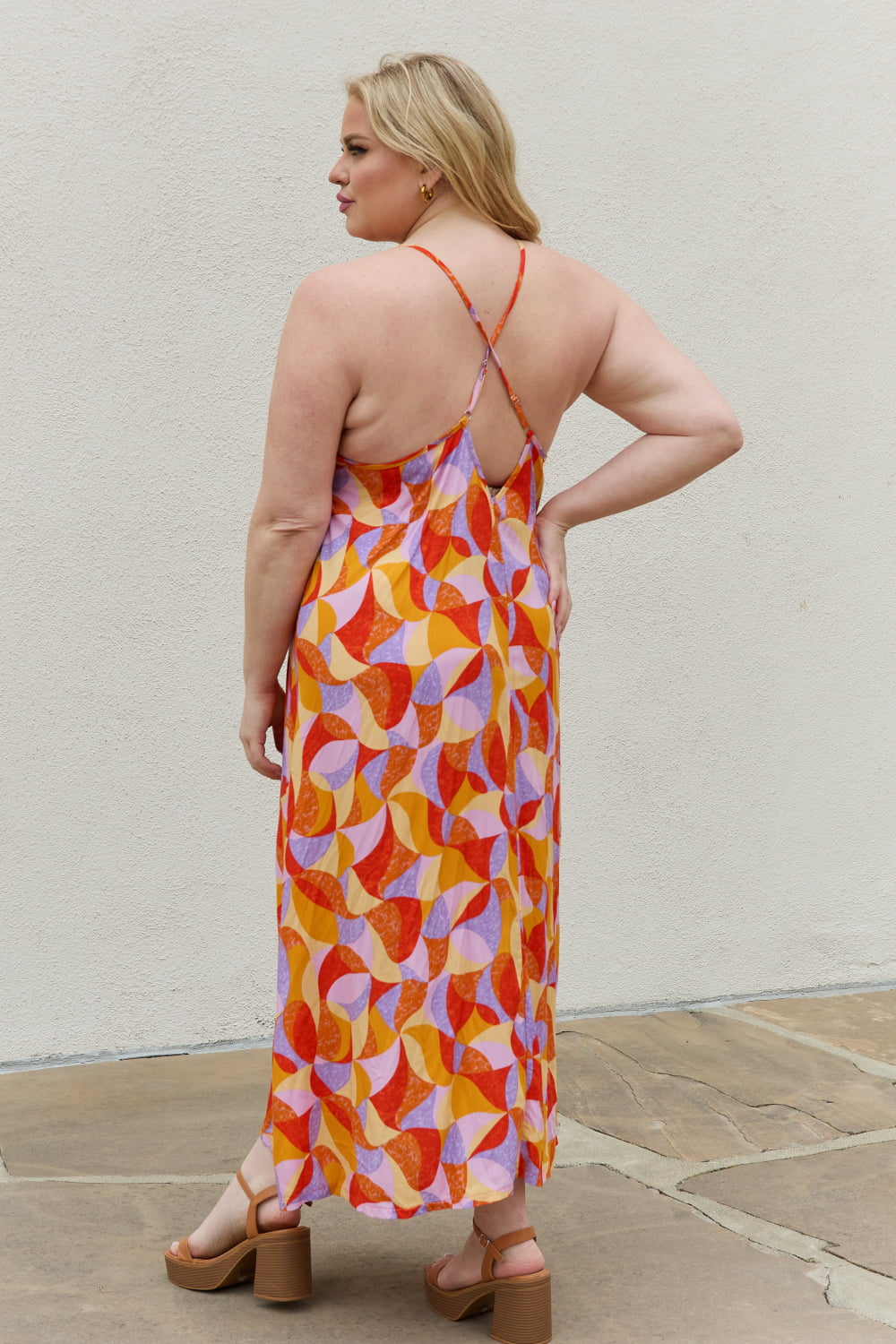 Lets Take a Swirl Maxi dress