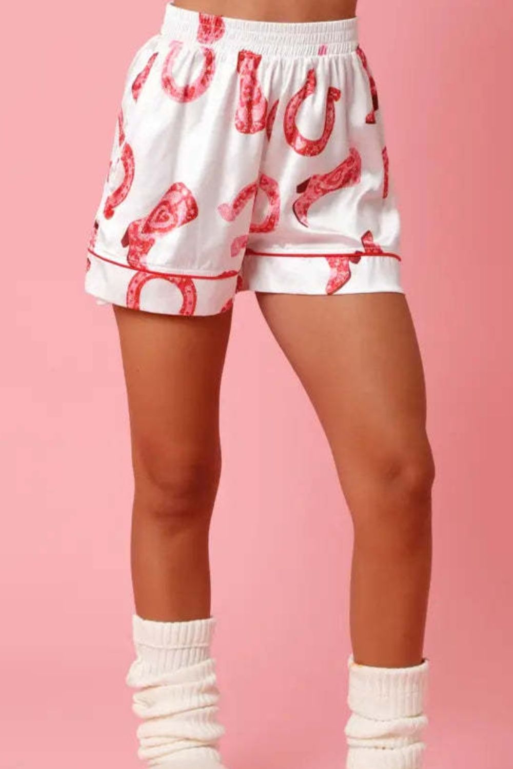 Preorder Printed Button Up Top and Shorts Lounge Set