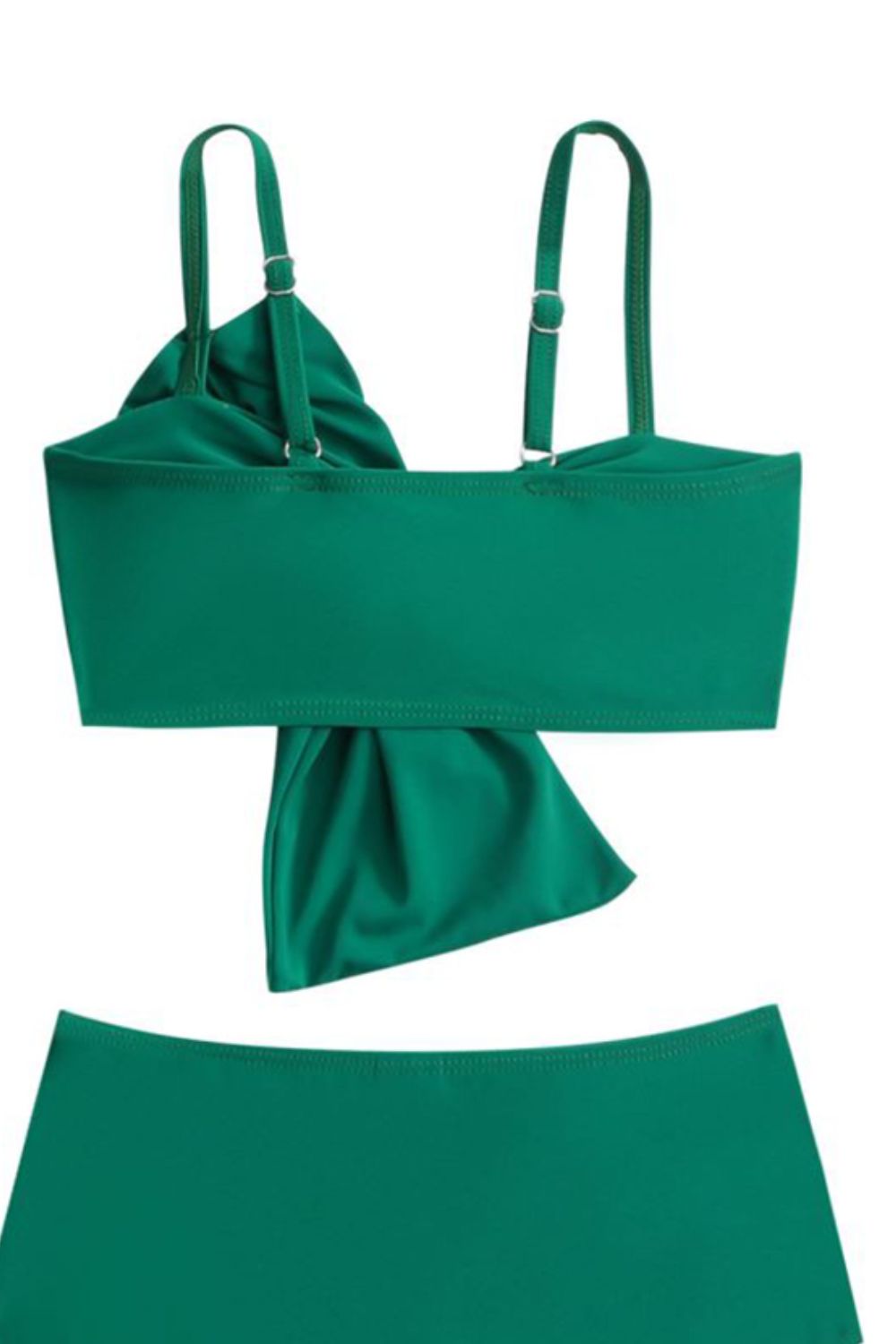 Preorder Twisted Spaghetti Strap Two-Piece Swim Set