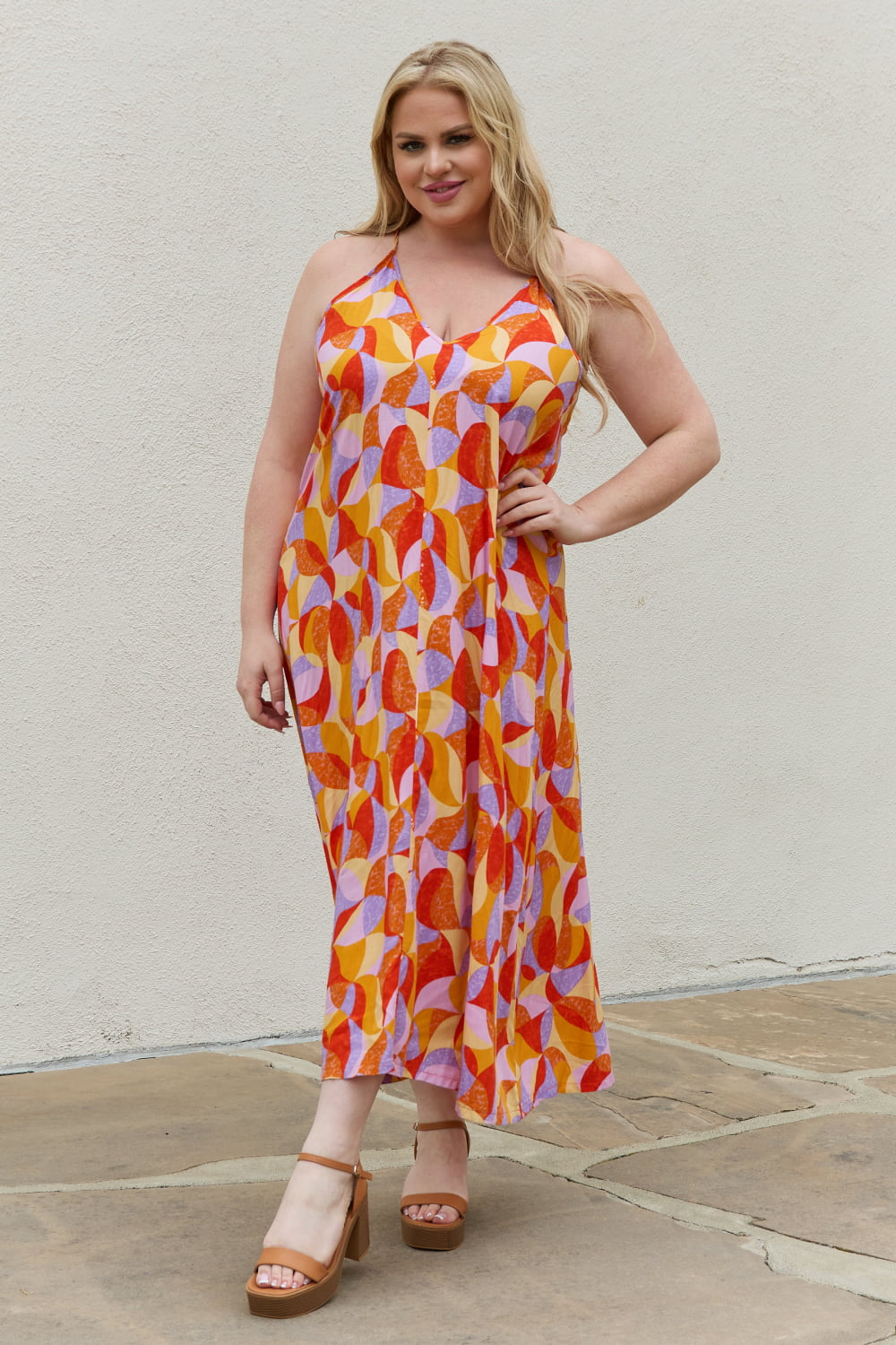 Lets Take a Swirl Maxi dress