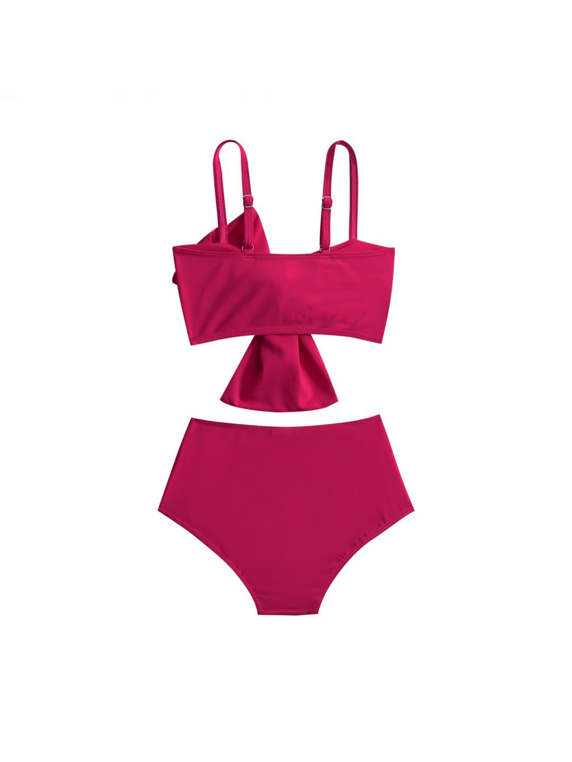 Preorder Twisted Spaghetti Strap Two-Piece Swim Set