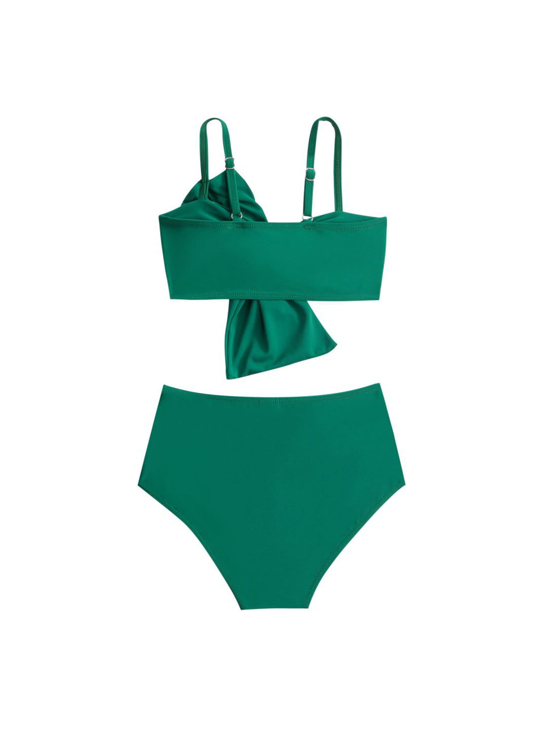 Preorder Twisted Spaghetti Strap Two-Piece Swim Set