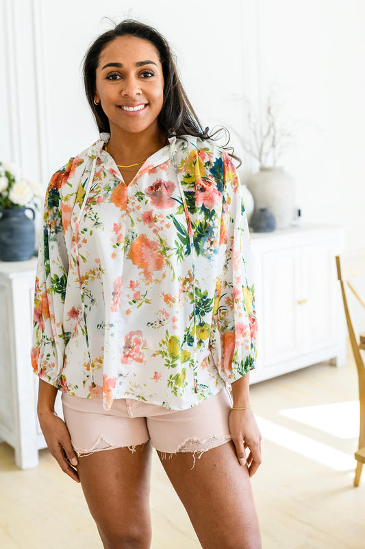 Haiku Floral Blouse