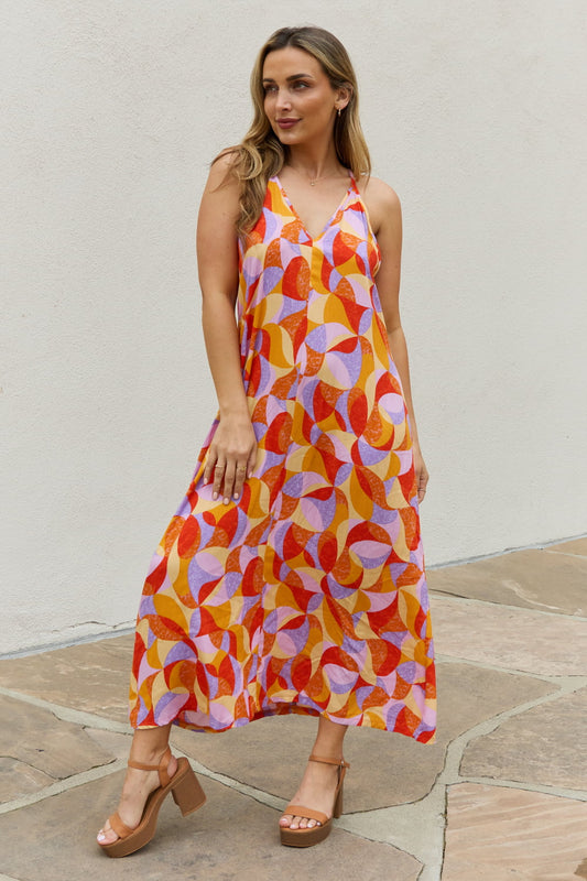 Lets Take a Swirl Maxi dress