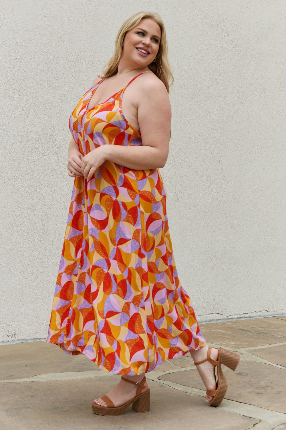 Lets Take a Swirl Maxi dress